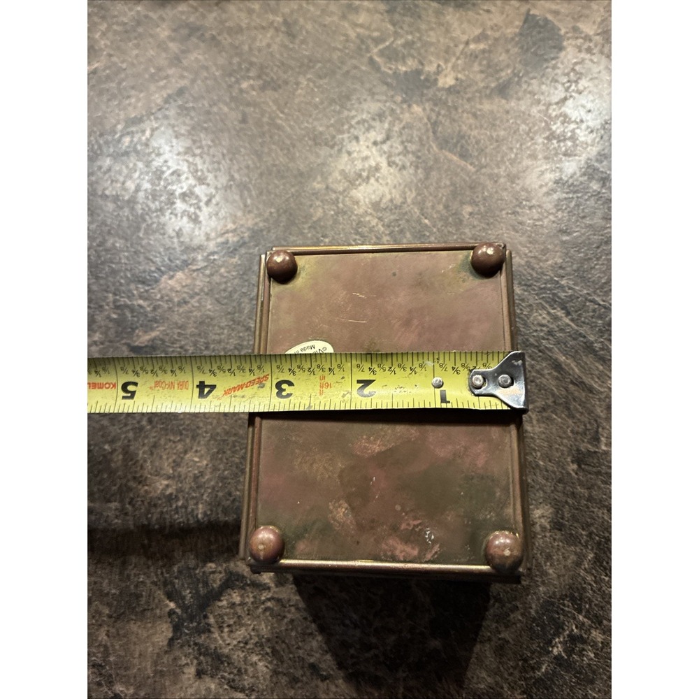 Vtg 1993 Foil Art Angel Keepsake Trinket Box  ARTWORK Thomas Cathey Collection - Picture 7 of 8